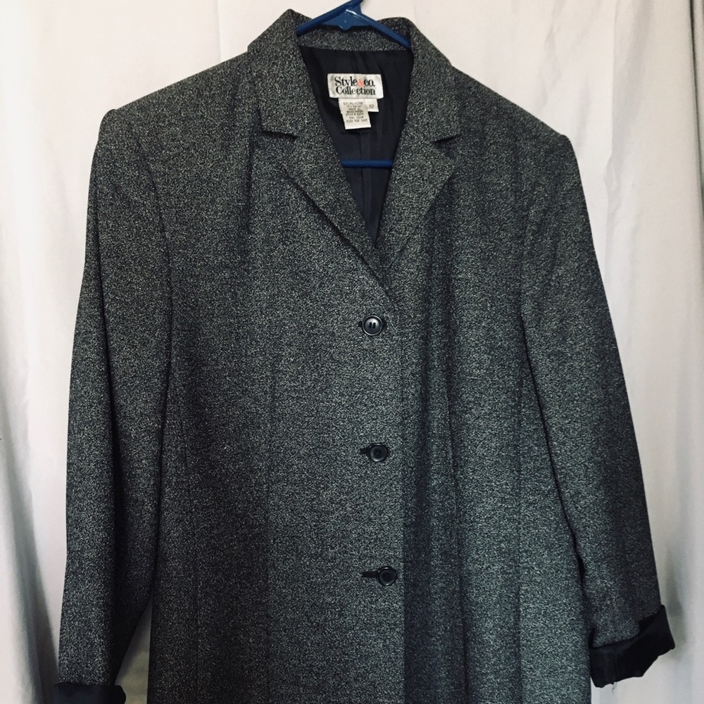 Black n Grey Blazer